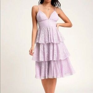 Lulu's Dress endless romance Lavender